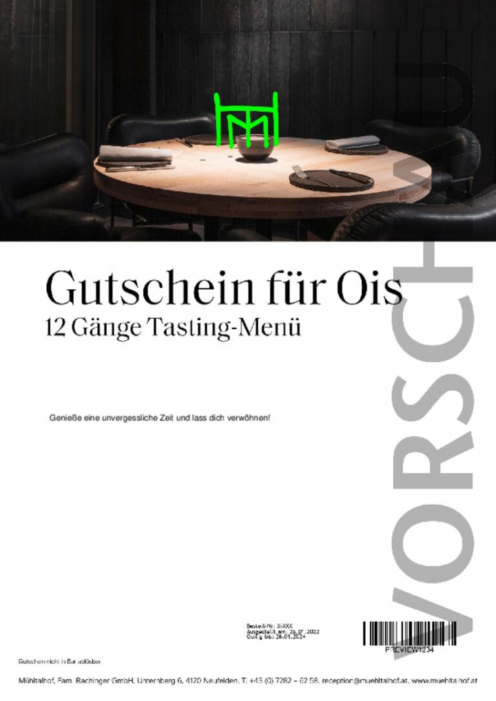  Gutschein für Ois