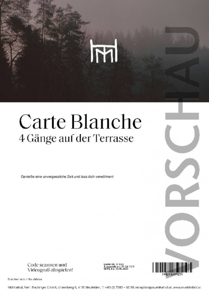  Carte Blanche