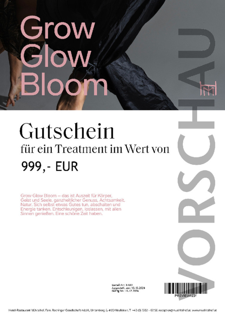  Wertgutschein - Grow Glow Bloom by Kristina Bleil